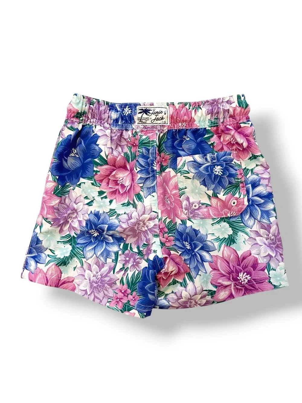 Janie and Jack | Floral Print Swim Short (5)